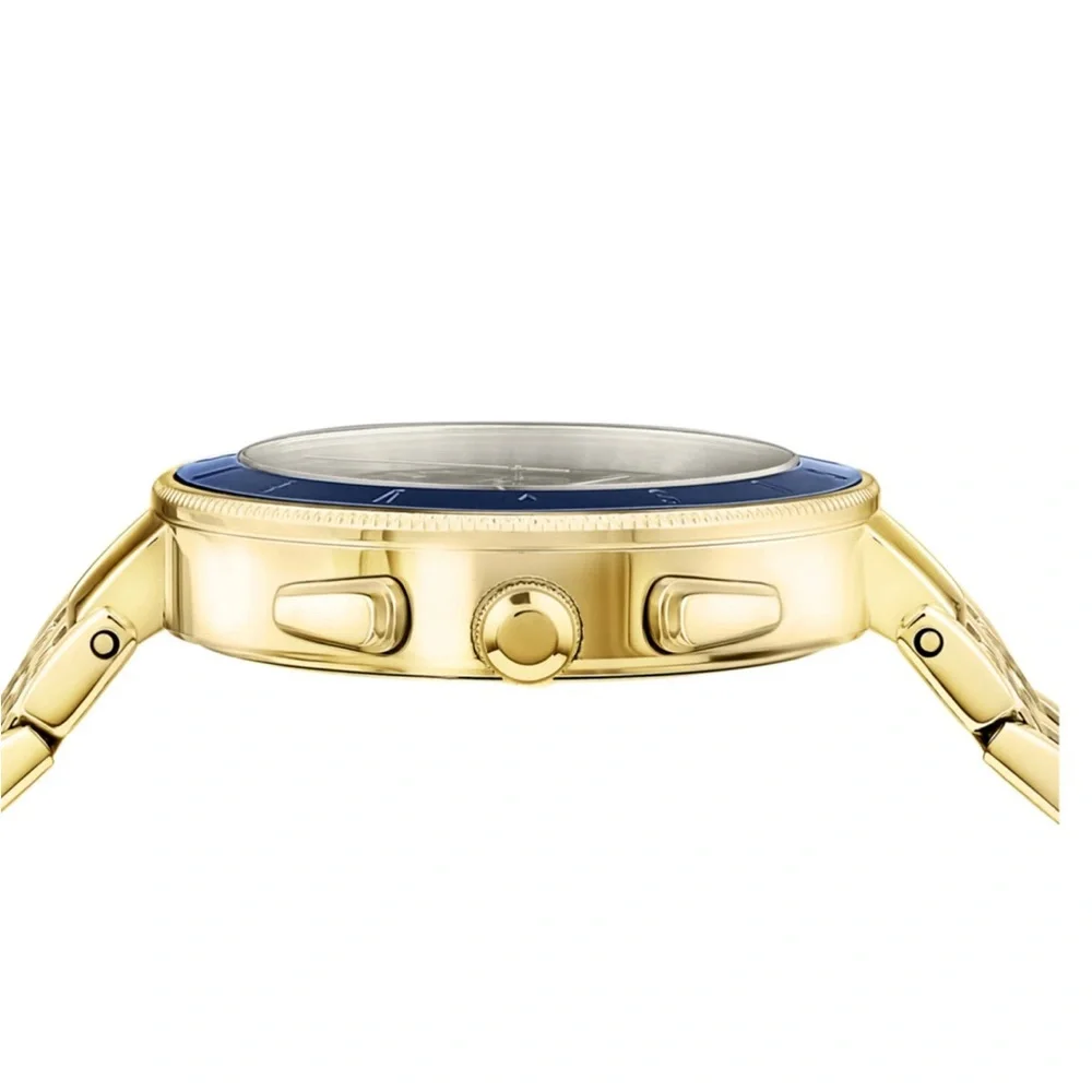New - VERSUS VERSACE Logo Gent Chrono Bracelet Watch